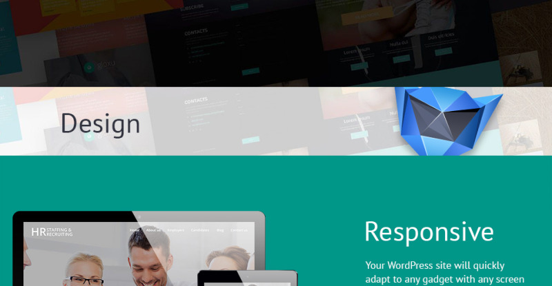 HR Recruiting WordPress Theme - Features Image 2