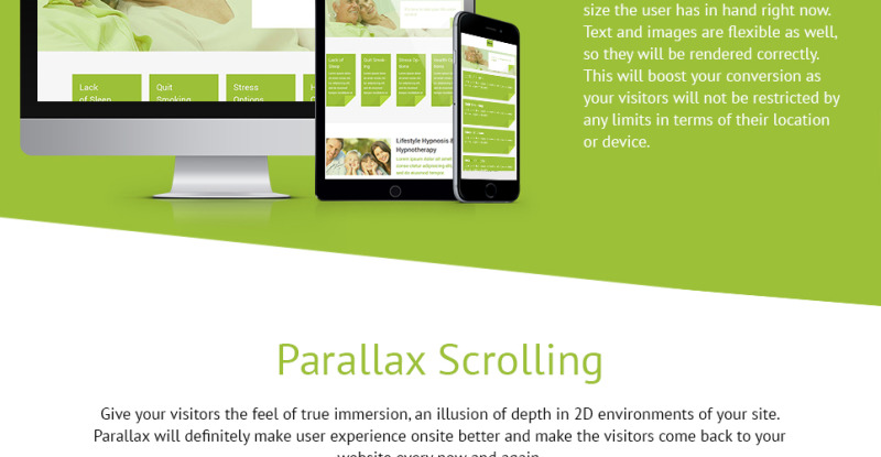 Hypnosis Medical WordPress Theme - Features Image 3
