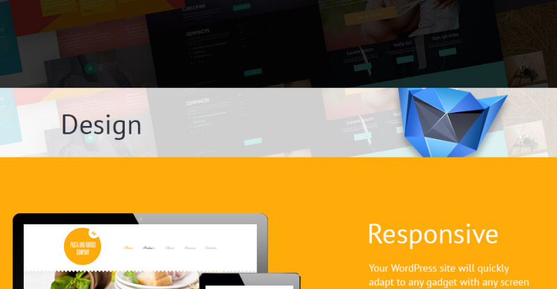 Pasta and Ravioli Company WordPress Theme - Features Image 2