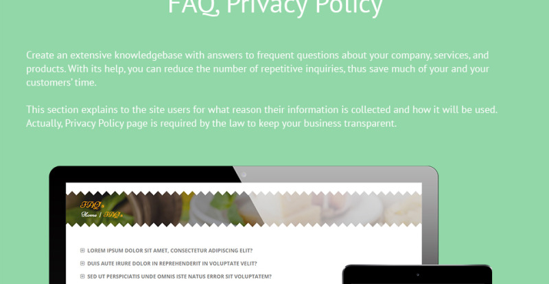 Pasta and Ravioli Company WordPress Theme - Features Image 30