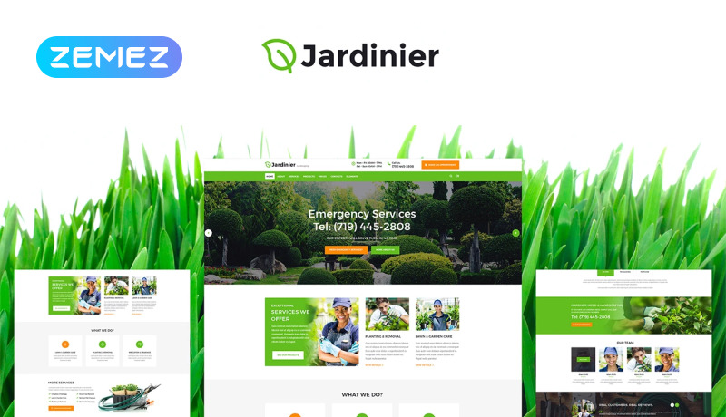 Jardinier - Landscaping Services WordPress Theme