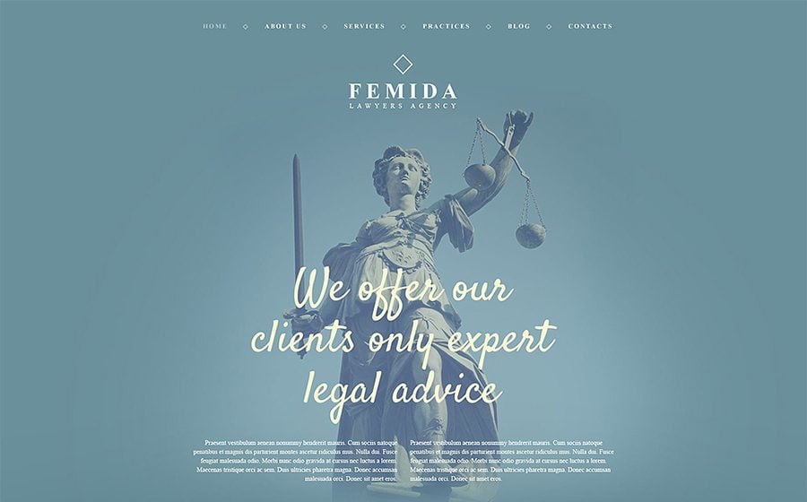 Best Law Firm Website Templates for WordPress in 2018