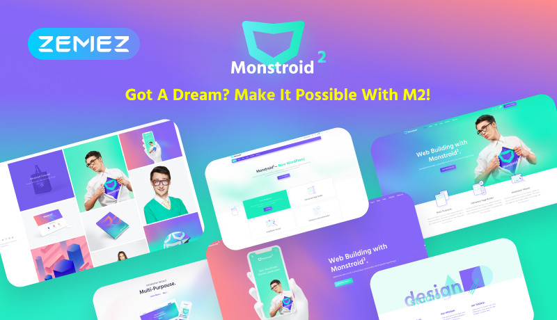 Monstroid2 - Multipurpose Modular Elementor WordPress Theme